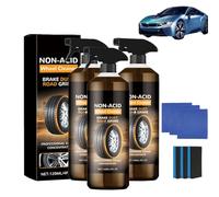 Wheelblaze Wheel Cleaner Wheelblaze, Wheels Care Multi-Purpose Cleaners, Turn Filthy Wheels into Instant Shine and Lasting Protection, Automobile and Tire Power (3pcs)
