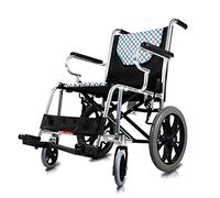 Wheelchairs for Adults, Aluminiumlegierung falten tragbare leichte Reise behinderte Hand schieben tragbaren rollstuhl? L