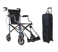 Wheelchairs for Adults, Drive- Ultraleichter Rollstuhltransportrollstuhl Stahl, Leicht und Leicht, Leichter Alter Mann E