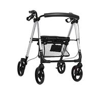 Wheelchairs for Adults, Old Man Walker, Dicke Alufelge mit aufklappbarem Roller im Sitz Old Caddy (Farbe: B)