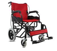 Wheelchairs for Adults, Reiserollstuhl Faltbar Senioren Erwachsene Klein Tragbar Ultraleicht (Farbe: B)