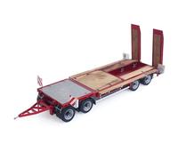 wheelfun 1/14 CNC Metal 4Axles Remolque Hidráulico Suspensión Aire Luz Giratoria para Control de Radio, Tractor Camión 56368 RC Camión Modelo de Coche Modelo de Grado Hobby para mayores de 14 años