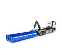wheelfun 1/14 LESU Z0092 6x6 Metal RC Camión volquete hidráulico Roll-Off Dumper de transmisión de 3 velocidades, bloqueo diferencial, sistema de sonido de iluminación