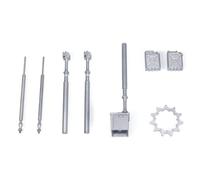 wheelfun 1/16 piezas decorativas de metal mejoradas para tanque RC M1A2 Abrams 3918 modelo de tanques para adultos Hobby