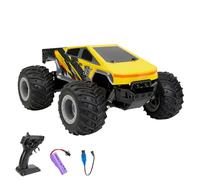 wheelfun 1:24 2.4GHz Radio Control Off Road Vehículo Pickup Truck Q208 RC Electric Four Wheel Drive Pickup RTR Luces LED Transmisor Modelo de grado Hobby para adultos Hobby