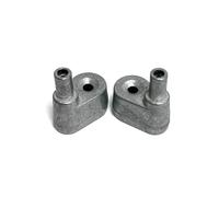 wheelfun 1 par de ajustadores de metal para TK7.0 TK7.1 1/16 Heng Long RC Tank 3918 Abrams M1A2 RC Model Accessories Upgrade Piezas de repuesto