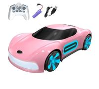 wheelfun Coche de deriva a control remoto de 2.4 G 1/18 4 × 4 con control remoto, modelo de coche conceptual de nueva energía, Q206, luces RTR de conducción multidireccional, modelo de grado de