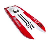 wheelfun E32 - Kit de carreras eléctrico rojo prepintado para barco RC solo para jugadores avanzados, pasatiempos adultos