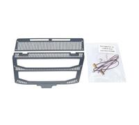 wheelfun FH16 - Campana de admisión predoblada con luz para 1/14 DIY Tamiya 56360 56362 56375, modelos de camión de auxilio a control remoto, camión de madera