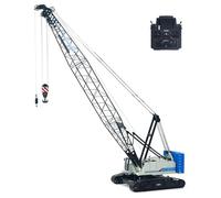 wheelfun Grúa hidráulica sobre orugas de metal 1/14 RC C1200 vehículo de construcción con control remoto PL18 LITE Radio Motor sin escobillas, modelo de grado hobby para mayores de 14 años