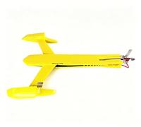 wheelfun H660 - Barco eléctrico amarillo de carreras PNP RC de 100 km/h con motor servo ESC sin batería, modelo de grado hobby para mayores de 14 años