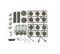 wheelfun Henglong 1/16 Soviético KV-2 Gigant 3949 RTR RC Decoración de tanque Bolsa de plástico para adultos Hobby