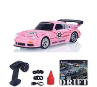 wheelfun JIABAILE 993 2,4G Mini RC Drift Auto 1/43 vehículo de carreras 4WD listo para llevar juguete modelo giroscopio inalámbrico batería luz 4305A