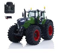 wheelfun LESU AOUE 1050 4x4 1/14 - Tractor hidráulico de metal a control remoto PL18EV Lite batería de radio modelo de grado hobby para adultos