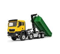wheelfun LESU Z0090 1/14 hidráulico 8x8 RC Roll-Off camión volquete elevador de gancho de 3 velocidades caja de cambios diferencial luces sistema de sonido