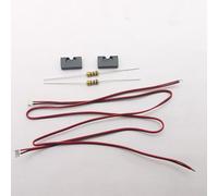 wheelfun Luz LED para cejas de rueda delantera para 1/14 para Tamiya 770S RC Tractor Car Adult Hobby