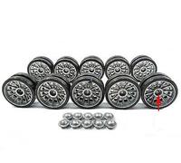 Wheelfun Mato 1/16 Henglong Ruso T34-85 Rodamientos de metal para rueda de carretera RC Tank Mt183