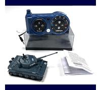 wheelfun Mini tanque 1:72 listo para correr RC tigre alemán juguete WW2 tanque de batalla modelo fácil 2.4G Hobby modelo para adultos Hobby