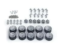 wheelfun Ruedas de carretera de metal para 1/16 Henglong Walker Bulldog 3839 RC Tank Model Parts