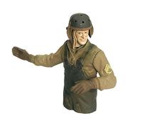 wheelfun USA Soldier Commander for Henglong 1/16 RC Tank Model 3918 M1A2 Abrams 3818 Tiger I 3898 M4A3 Sherman Model Decoration Part RC Tank Spare Part