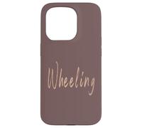 Wheeling West Virginia Diseño Elegante Vintage Carcasa para iPhone 15 Pro