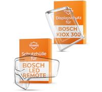WHEELOO Juego de 2 fundas protectoras transparentes para Bosch LED Remote & Kiox 300 I Ebike Display Cover I E Bike Protector de pantalla impermeable I E-Bike Accesorios de bicicleta