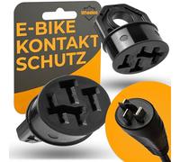 Wheeloo Juego de 2 Tapas para batería Bosch Ebike Pin I para Intuvia, Kiox & Nyon I portabicicletas Protección de Transporte I para Guardar baterías de Bicicletas electrónicas