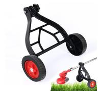 Wheels for String Trimmer | Walk Behind Adjustable Kit | Trimmers Wheelss for Outdoor Garden Lawn Yard Patio Farm Grass Cutting Weeding Edging Mowing Assistance