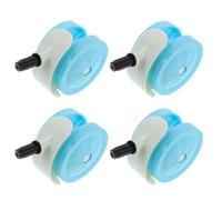 Wheels For Stroller- Replacement Castors For Wheelchair | 4 Pieces Replacement Wheels | Stroller Swivel Casters For Baby Tricycle Walker Living Room Outdoor, Pushchair Accessories