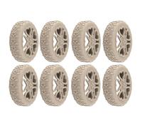 Wheels Protector - Luggage Wheels Covers | Suitcases Wheel Protector, Silicone Covers Anti Noise Suitcase Wheel 8X Replacement Parts Caster Shoes, Roller Protective Case Flower Texture, Luggage