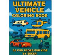Wheels & Wings: Vehicle Coloring Book for Kids