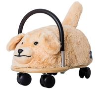 Wheelybug Juguete de desarrollo certificado de seguridad para niños con cubierta de felpa intercambiable (pequeño, perro de felpa)