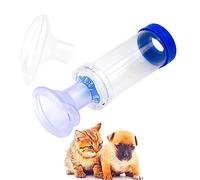 WHELPAW Espaciador de inhalador de gato, espaciador de inhalador de cámara de aerosol para respirar y entregar medicamentos de gato, viene con 2 tamaños de máscaras