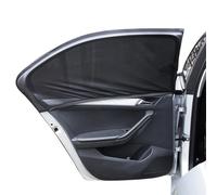 Whemyreat 4 unidades de protección solar para coche para bebés, ventanas opacas para niños, protección UV desmontable, protección solar para ventana de coche, cortina de protección contra el calor