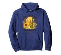 When All Else Fails God Doesn'T Psalm 73:26 Sunflower Cactus Sudadera con Capucha