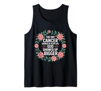 When Cancer Came God Showed Up Even Bigger - Camiseta sin Mangas
