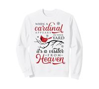 When Cardinals Appear Cardinal Bird Camiseta Niños Mujeres Hombres Sudadera