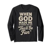 When God Made Me He Grinned and Said This'll Be Fun Joke Manga Larga