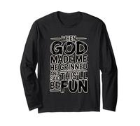 When God Made Me He Grinned and Said This'll Be Fun Manga Larga