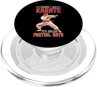 When I Do Karate It's Called Partial Arts Amputación - PopSockets PopGrip para MagSafe