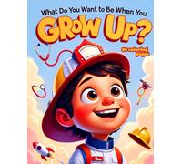 When I Grow Up! 20 Career Coloring Pages for Kids Ages 4-8 - Big A4 Book with Firefighter, Doctor, Astronaut, Chef & More!: 80 Giant, Single-Sided ... Gift for Preschool & Kindergarten Creativity