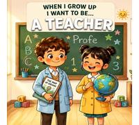 When I Grow Up I Want to Be... a Teacher: A children’s story about what it means to be a teacher, school, teaching vocation, and the joy of teaching