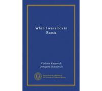 When I was a boy in Russia