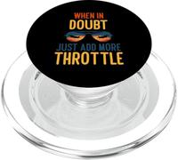 When in Doubt Just Add More Throttle PopSockets PopGrip para MagSafe