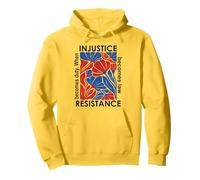 When Injustice Becomes Law Resistance Becomes Duty I Resist Sudadera con Capucha