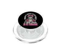 When It Comes To My Child I Will Smile In My Mugshot PopSockets PopGrip para MagSafe