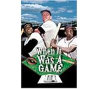 When It Was a Game 3 [USA] [VHS]