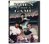 When It Was a Game [USA] [DVD]