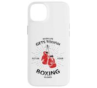 When Life Gets Tough Put On Your Boxing Gloves Carcasa para iPhone 14 Plus