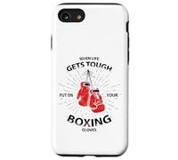 When Life Gets Tough Put On Your Boxing Gloves Carcasa para iPhone SE (2020) / 7/8